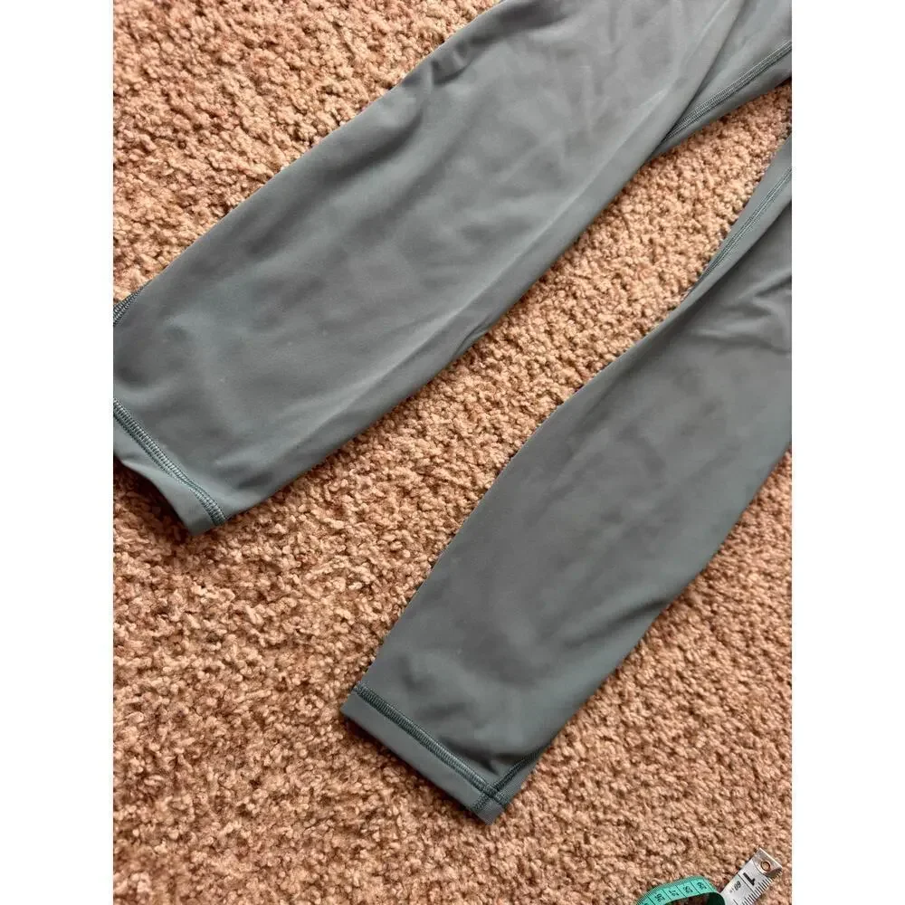 LULULEMON ALIGN No Line, High Rise Leggings, Green/Gray; size 6 - Picture 12 of 12